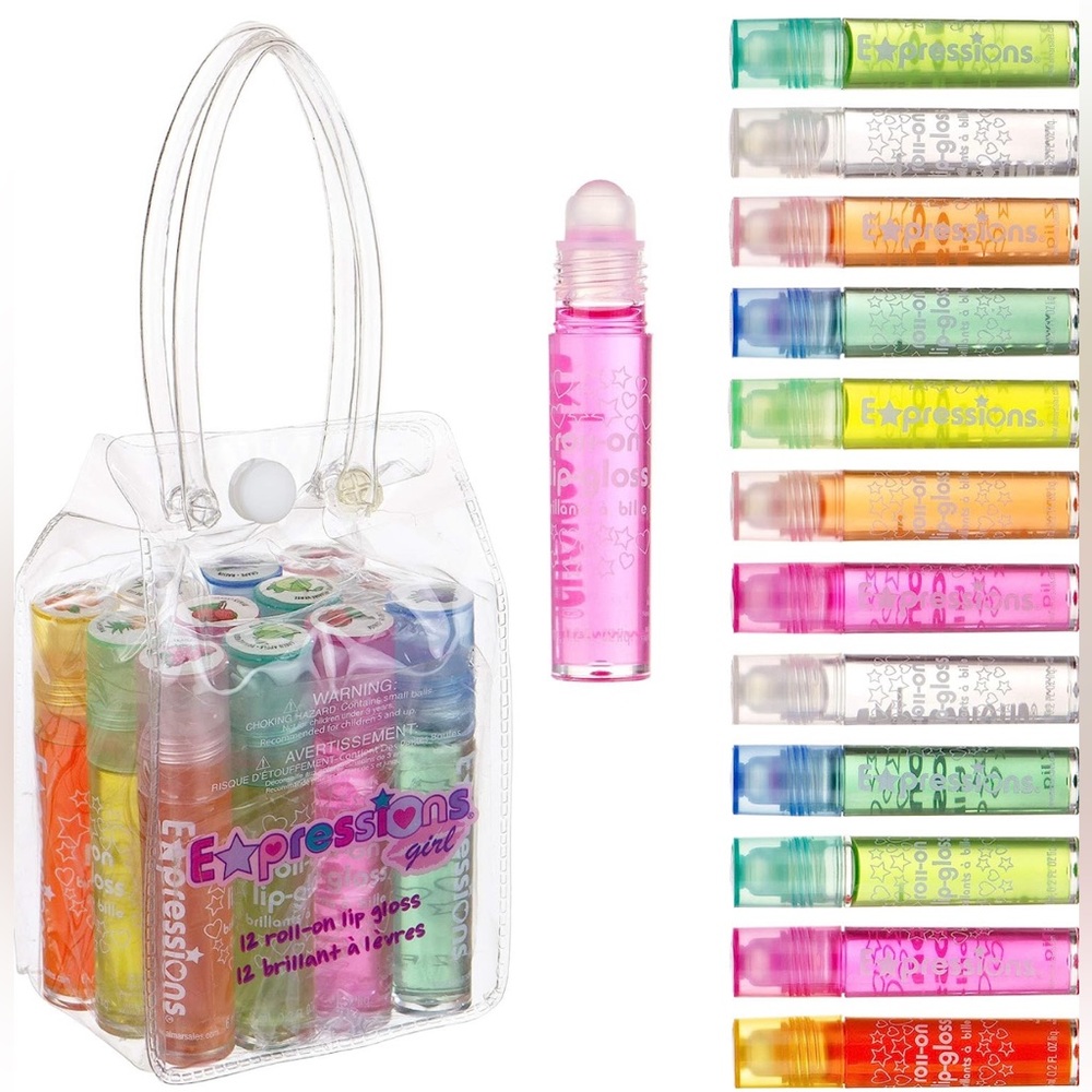 Expressions Girl 12pc Roll On Lip Gloss